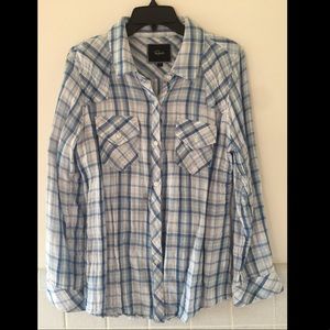NWOT Rails button up - size L